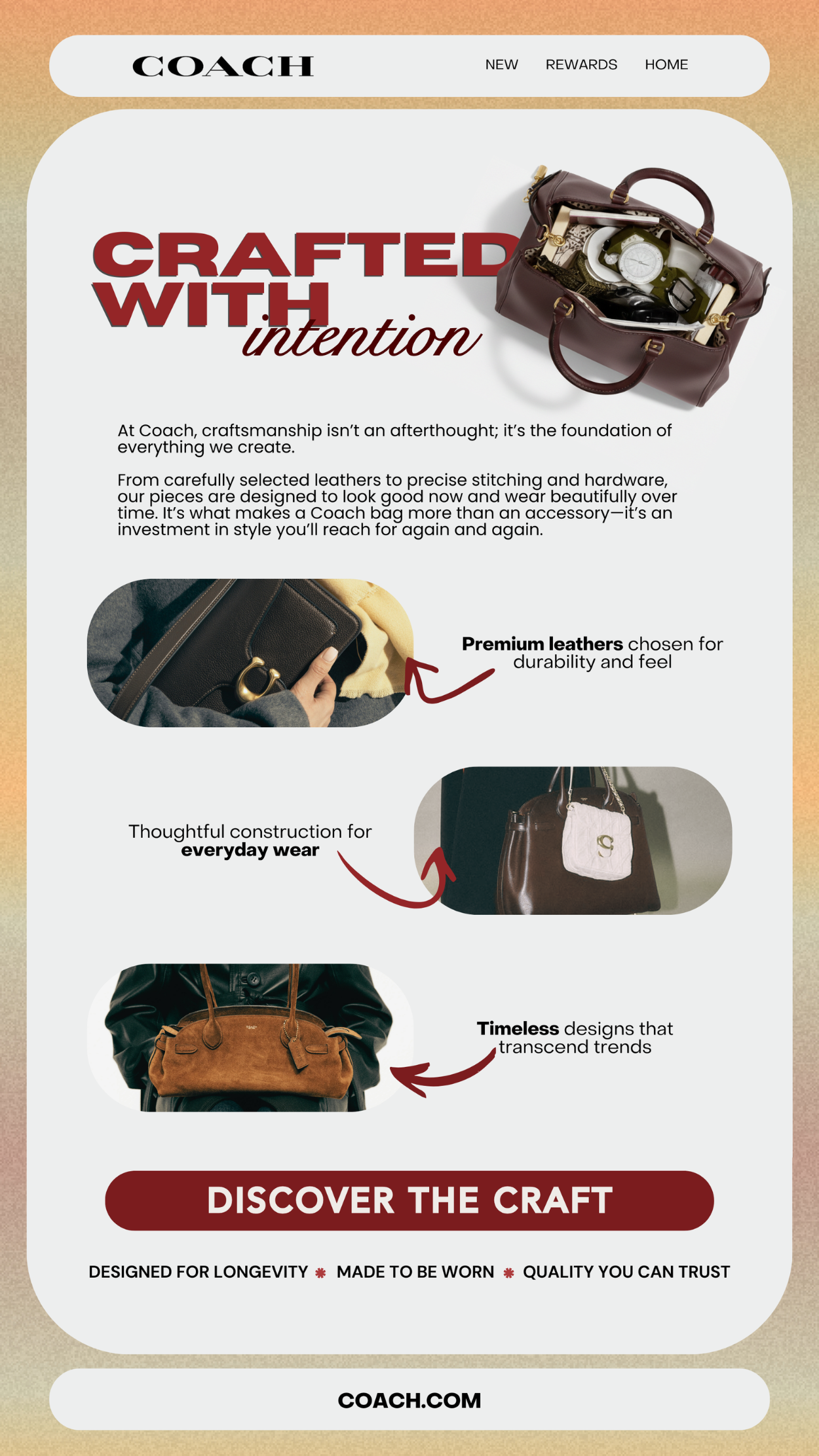 Coach: Welcome Email Flow #2 - Building Brand Credibility 