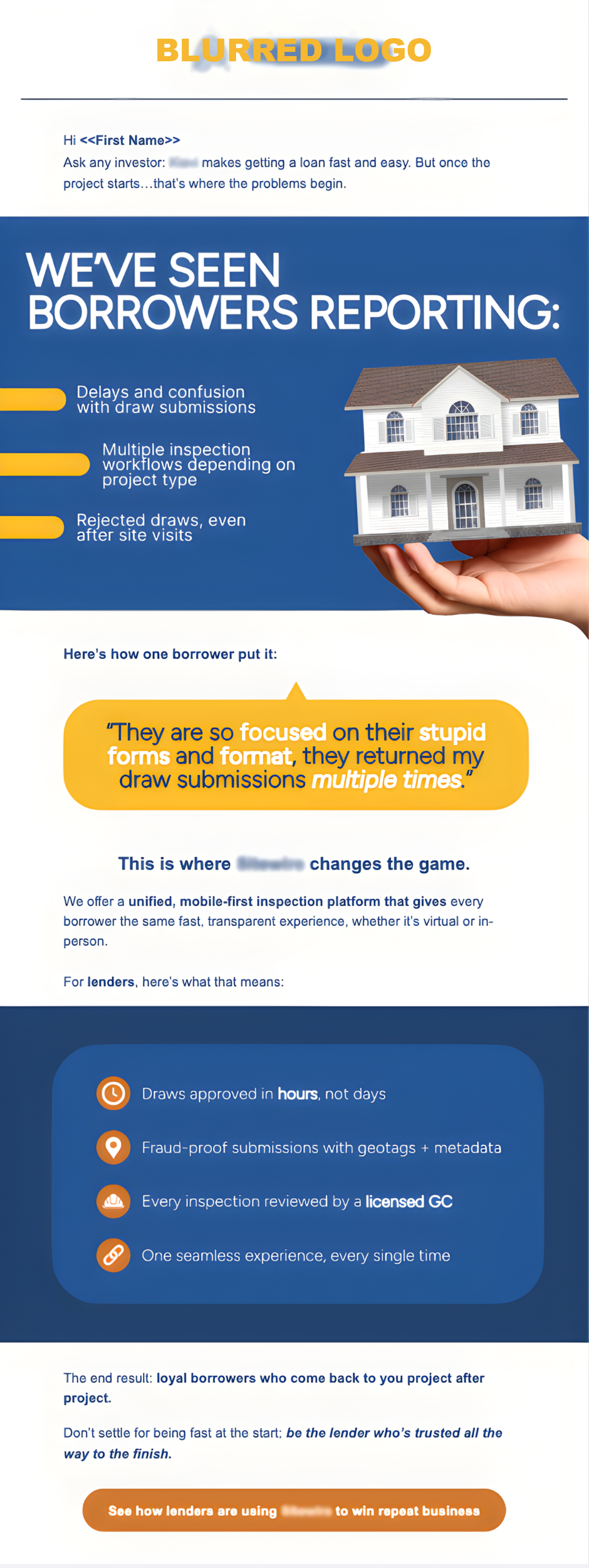 Draw Management Client Competitor Drip Campaign Email