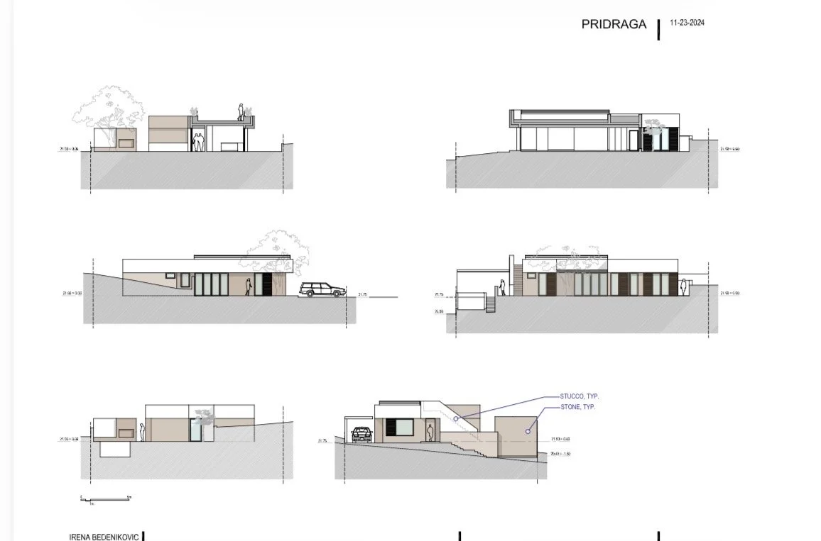 Mockups of Croatia Vacation build