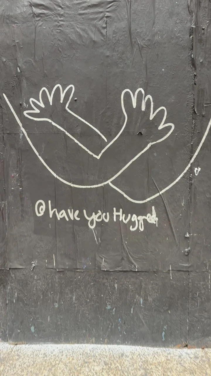just a little remind to slow down, take a moment and connect today 💕 #artaslove #selfcare #hugsproject