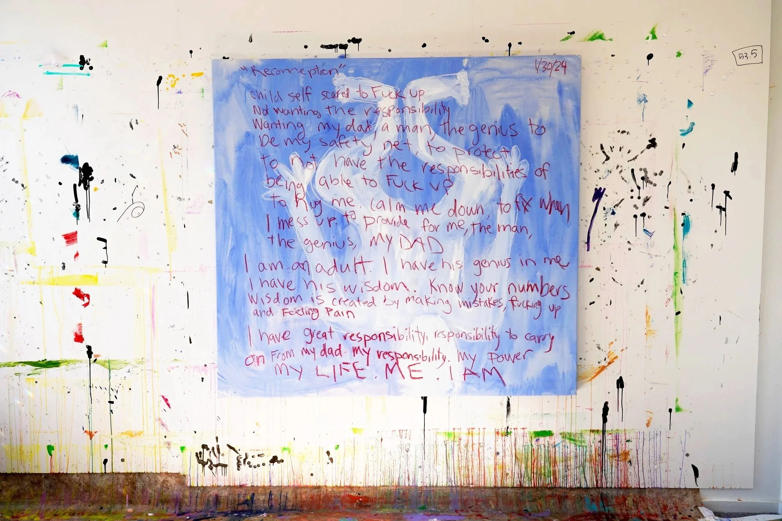 Reconnection, 2024, Mixed Media, 56x60