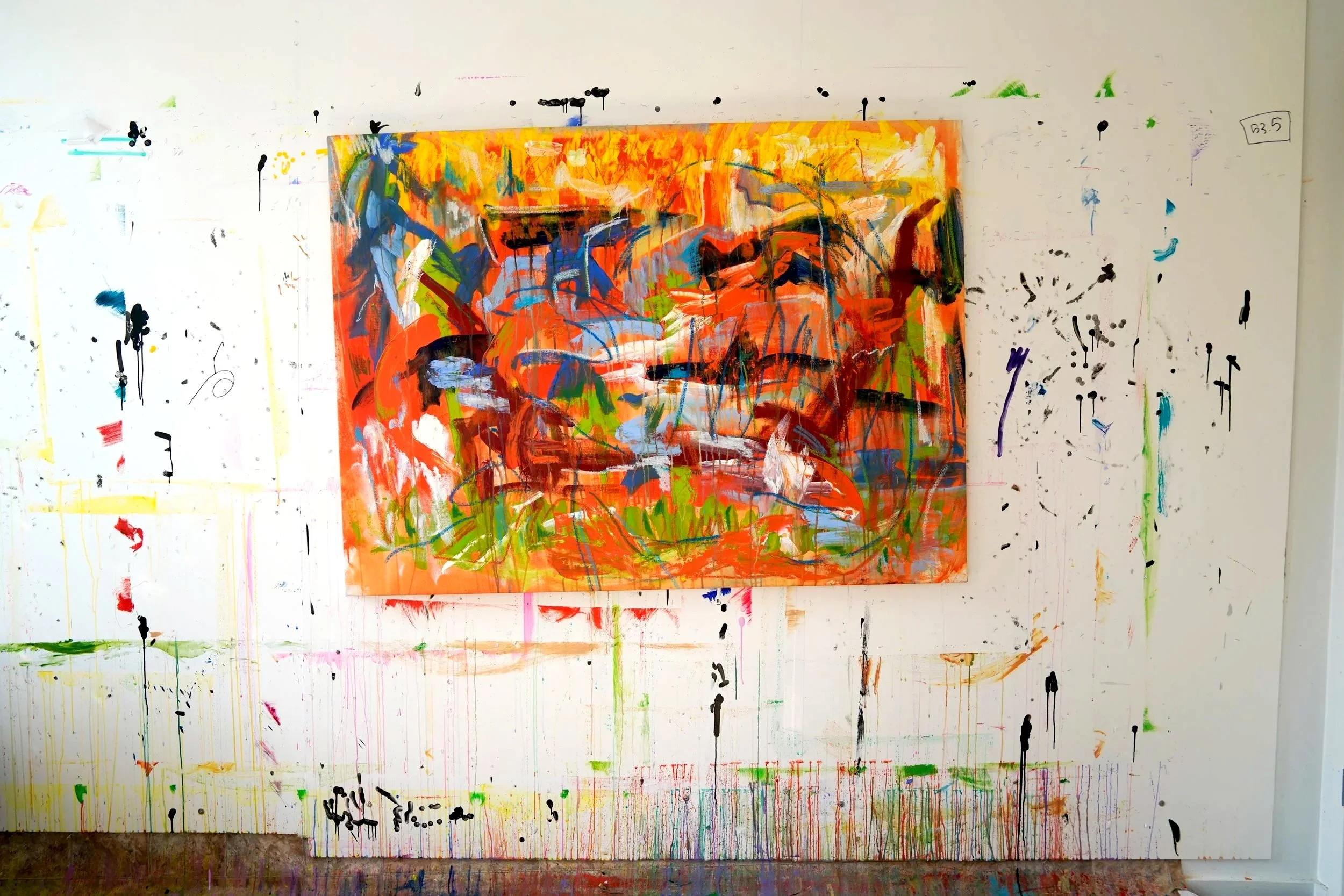 Garden of Hal, 2023, Acrylic on Canvas, 41x60