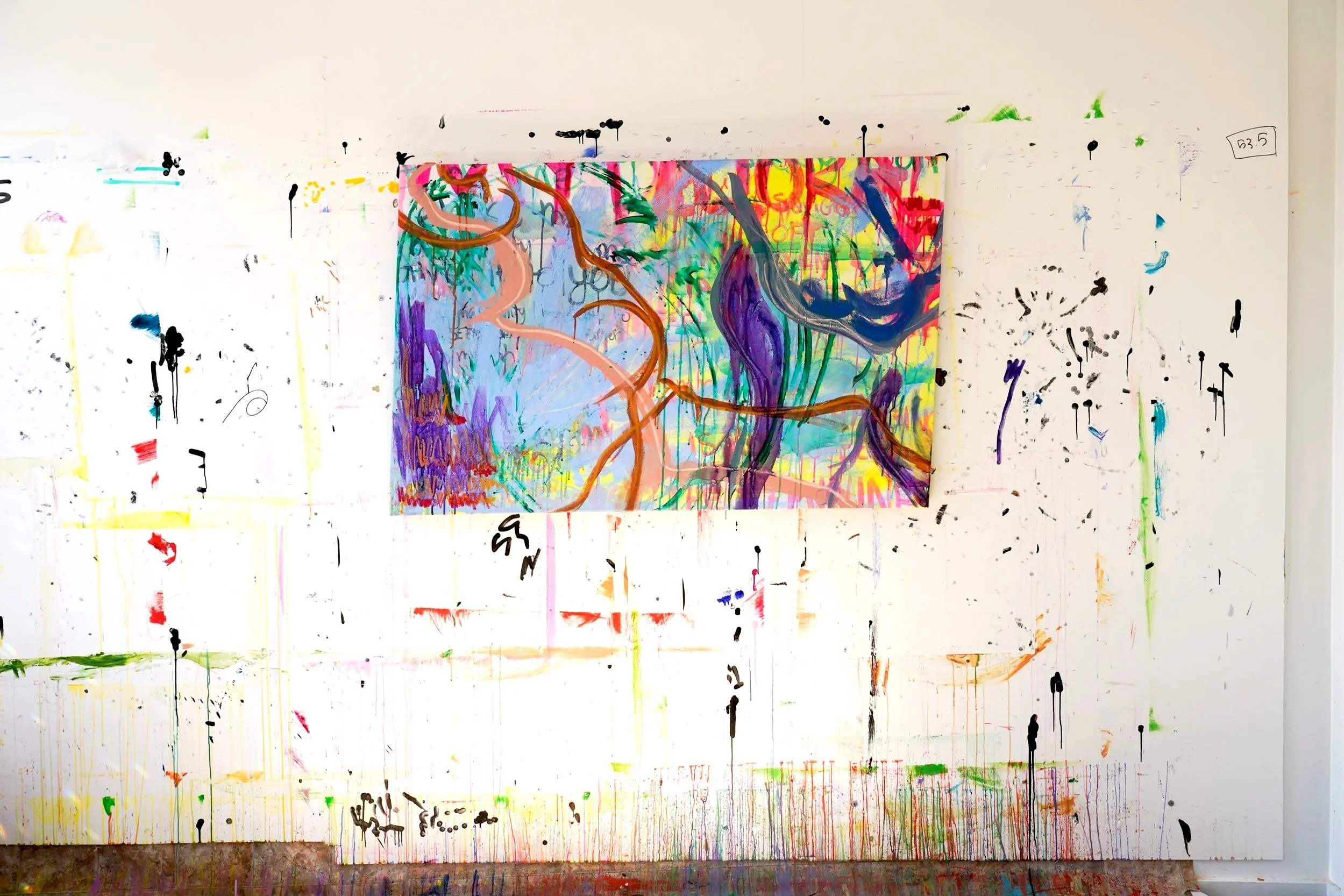 Motherhood Declaration, 2022, Acrylic on Canvas, 54x35