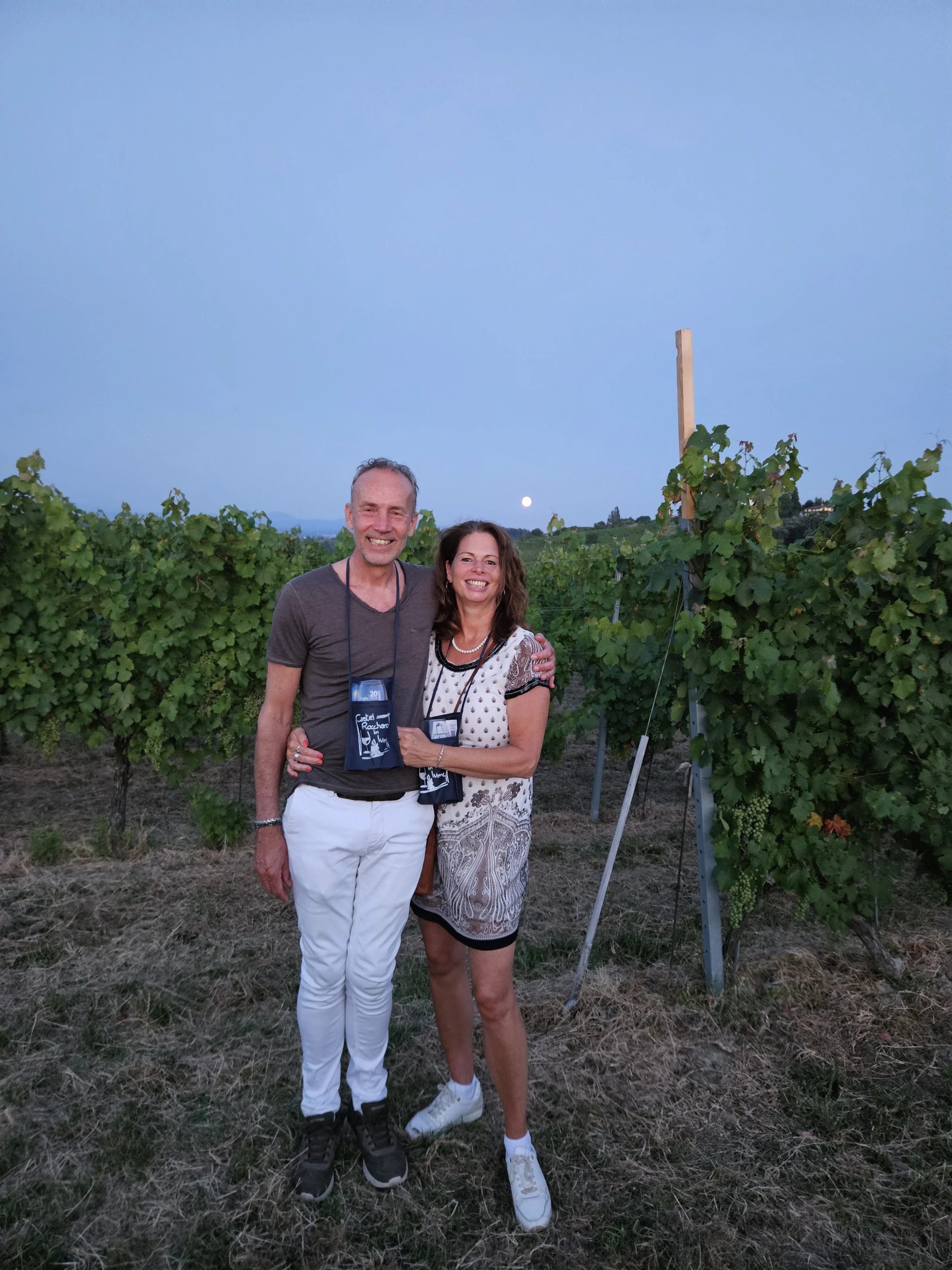 Luc en Barbara in Castel Rocchero