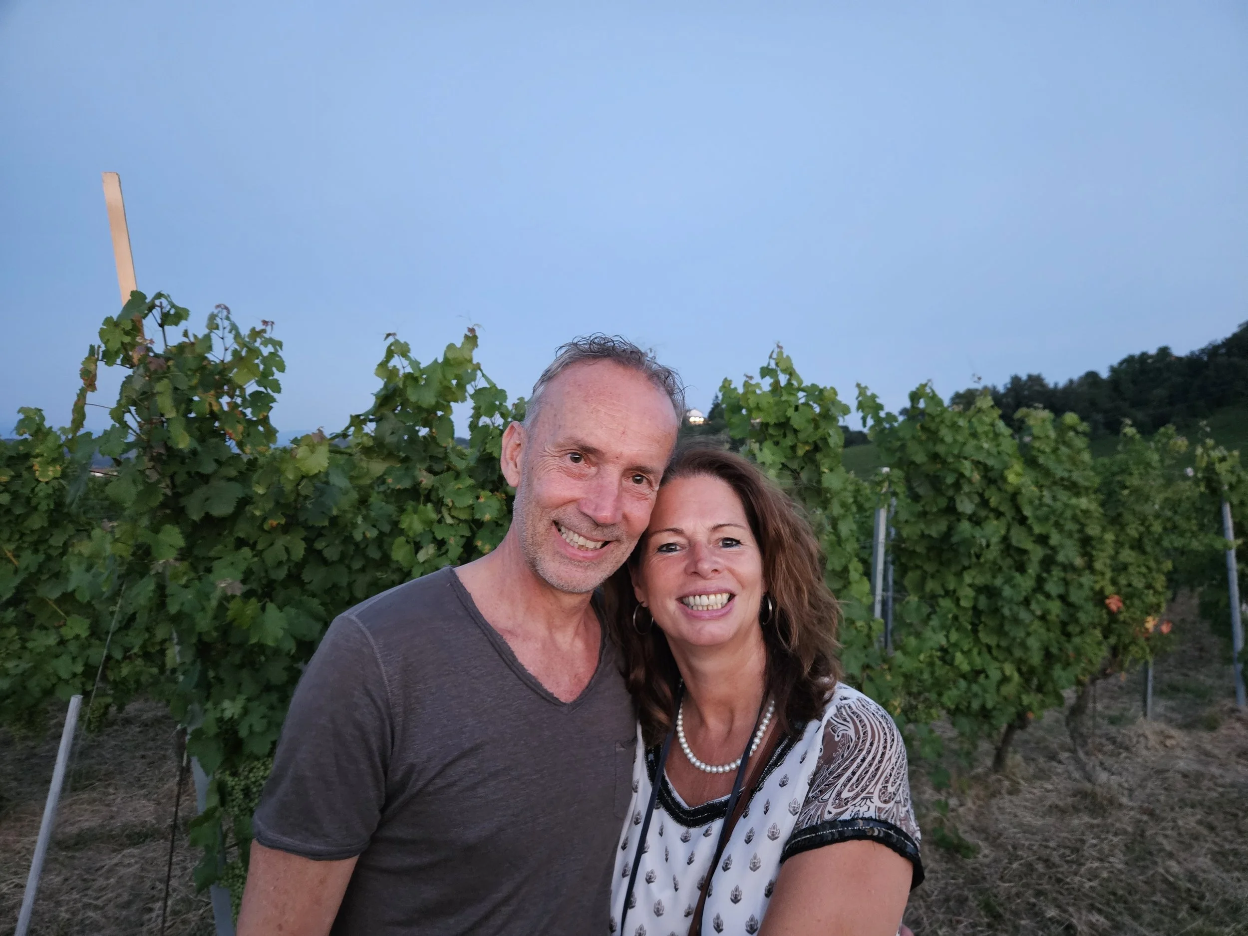 Luc en Barbara in Castel Rocchero