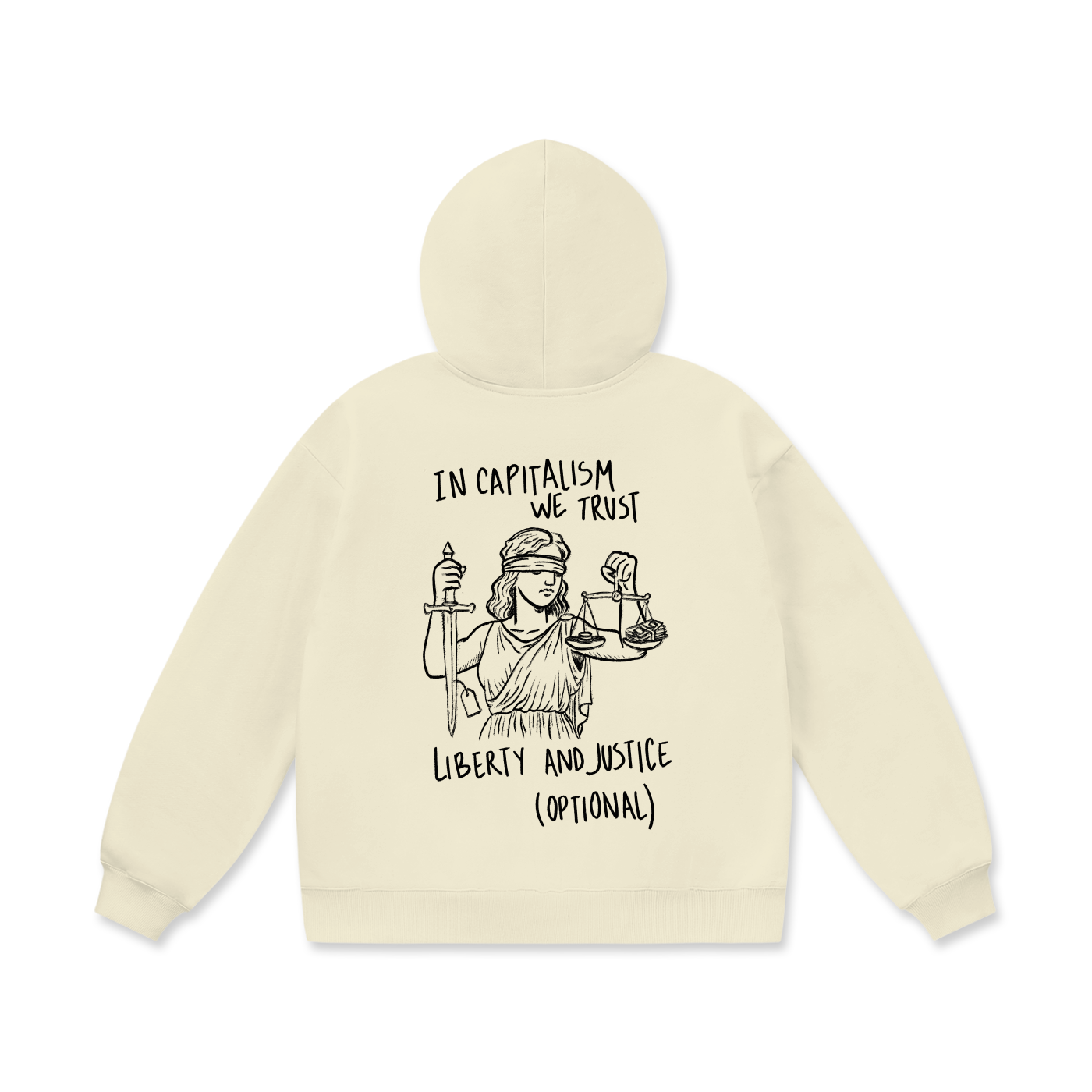 Capitalism Heavyweight Fleece Hoodie