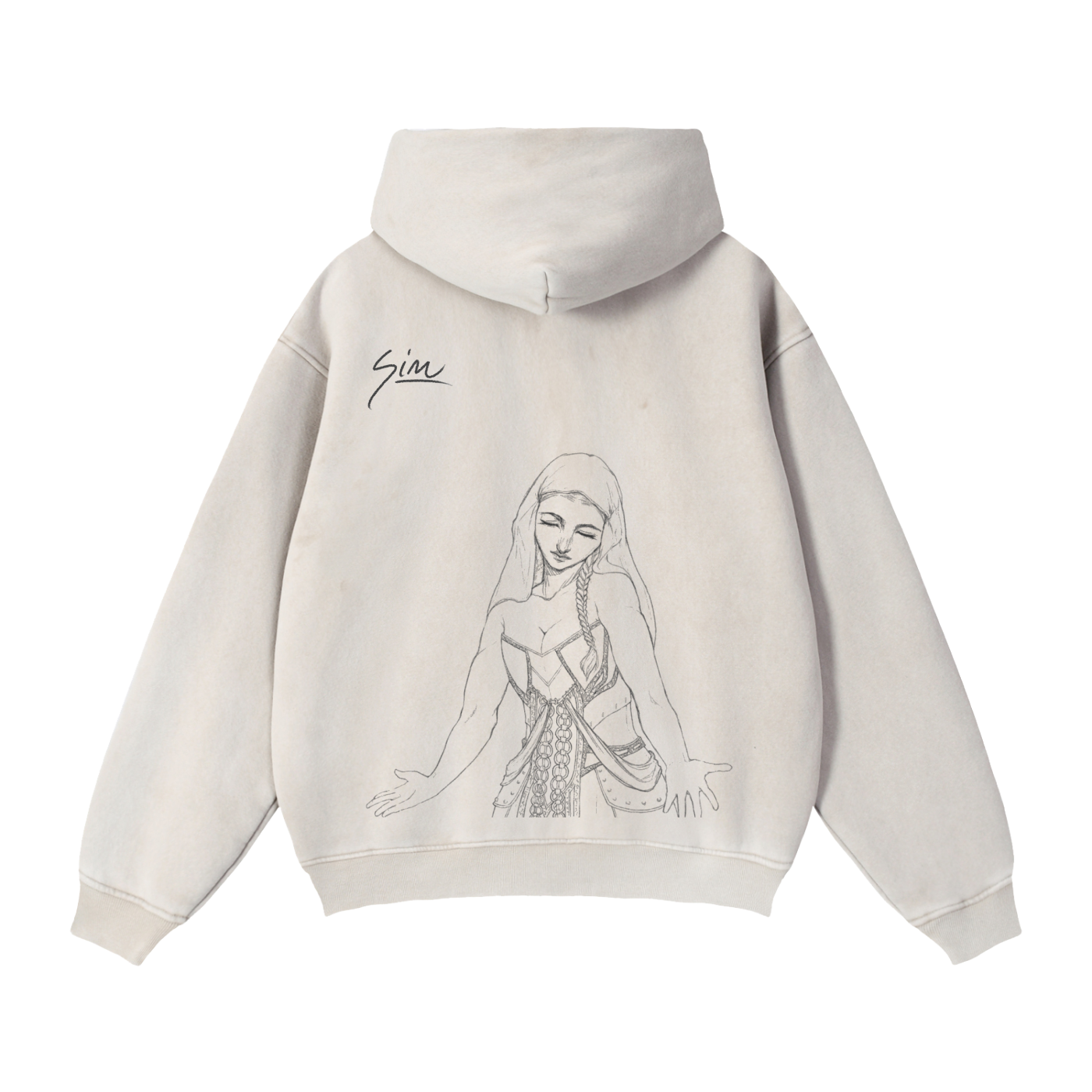 Dame Boxy Fleece Hoodie