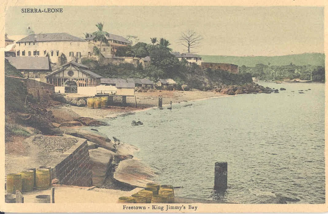 king jimmy's bay, freetown, sierra leone © otterbein university.