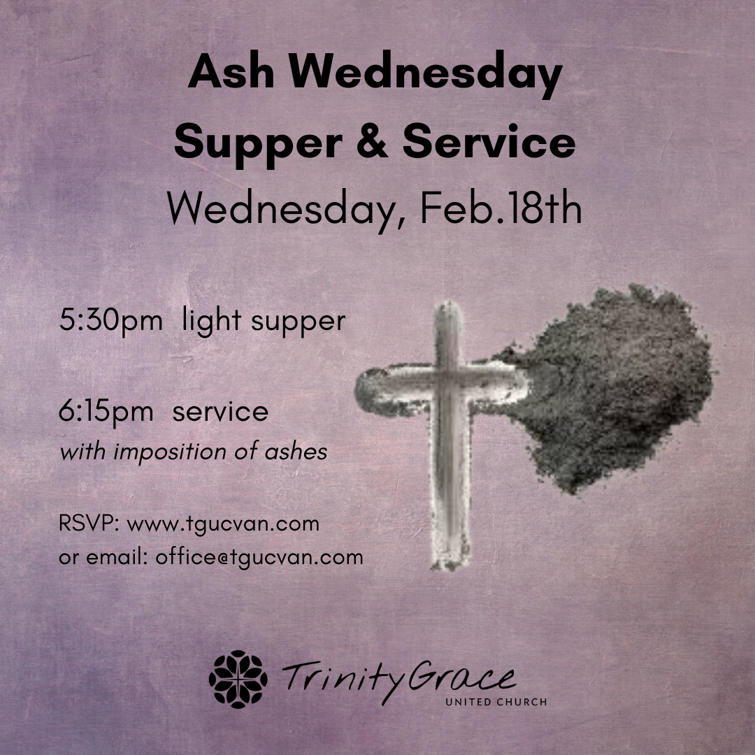 Ash Wednesday Supper &  Service