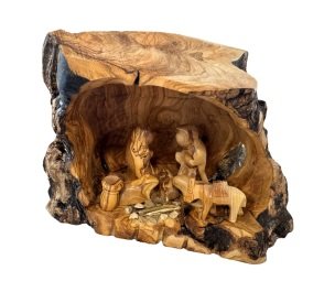 Olive Wood Nativity Set