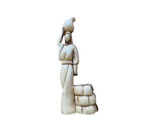 Olive Wood Samaritan Woman at the Well