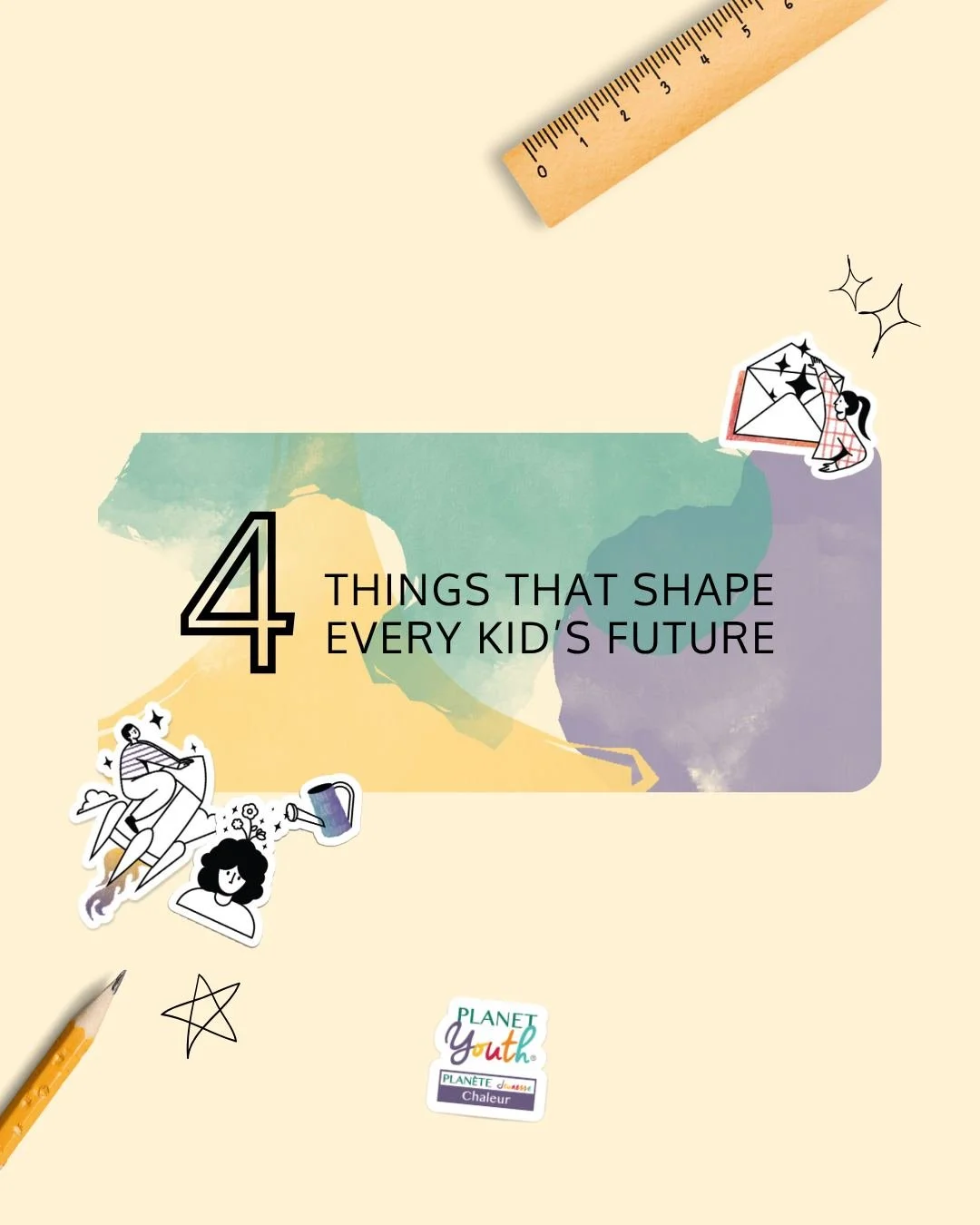 🌱 4 things that shape every kid’s future
The Planet Youth approach is built on one simple idea: when communities strengthen the environments around young people, prevention happens naturally.
👨‍👩‍👧‍👦 Family: Time spent togeth