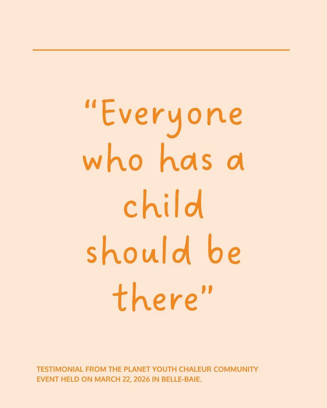 Hey Chaleur region! We&rsquo;re hosting a community event at BHS this Sunday, April 26, from 10 a.m. to 12 p.m. in partnership with the City of Bathurst - and we&rsquo;d love to see you there.

This event is for everyone: youth, kids (with a dedicate