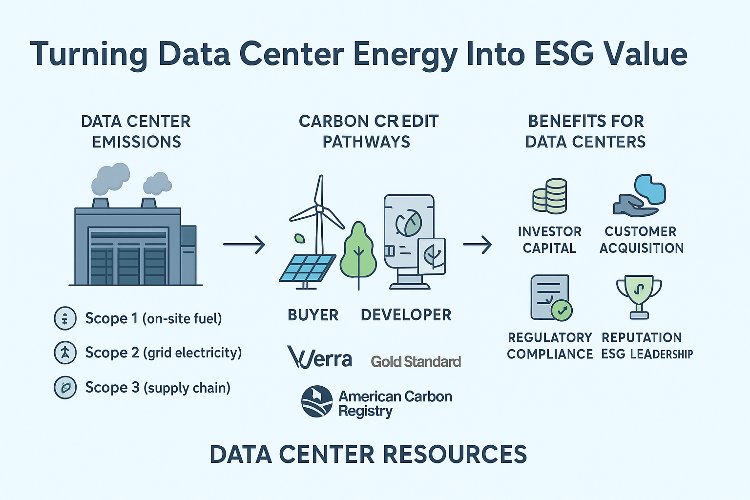 Carbon Credits in Data Centers: Turning Energy Into ESG Value