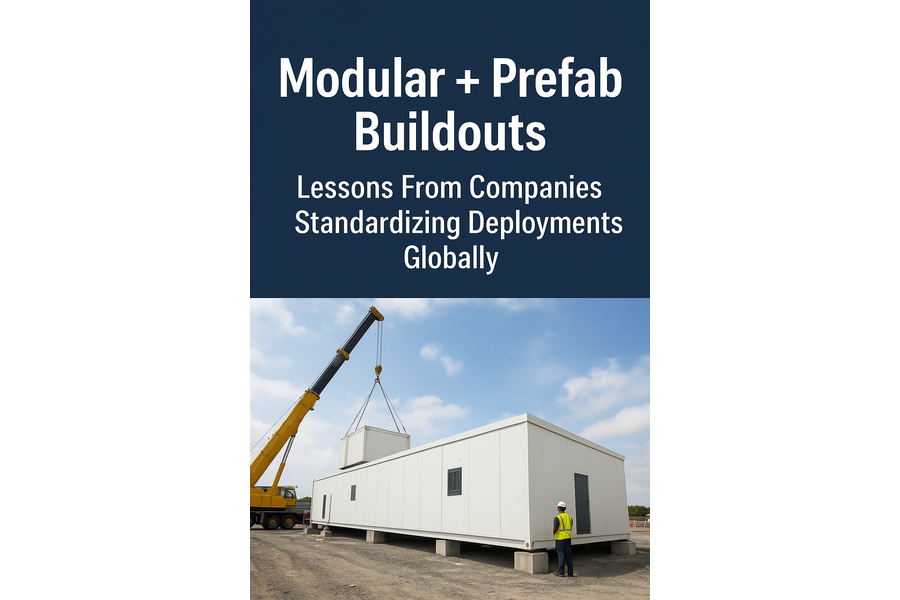 Modular + Prefab Buildouts: Lessons From Companies Standardizing Deployments Globally