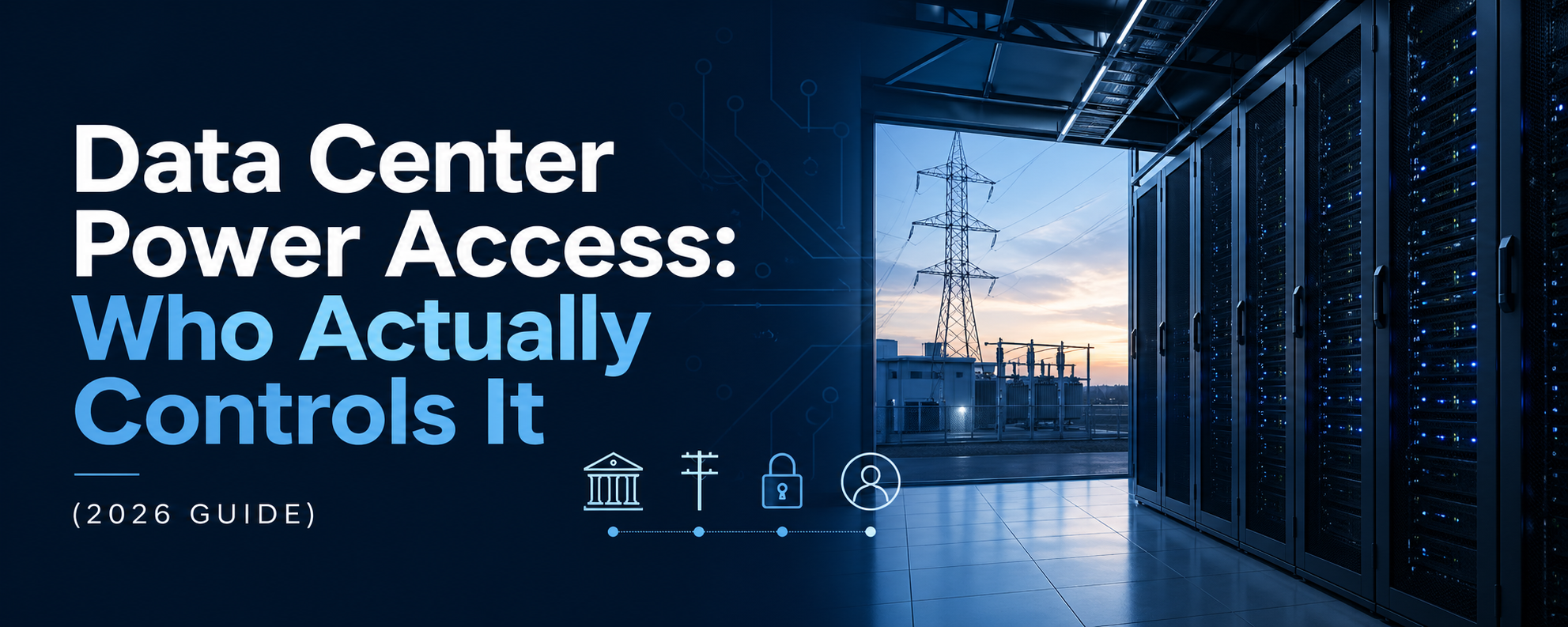 Data Center Power Access: Who Actually Controls It (2026 Guide)