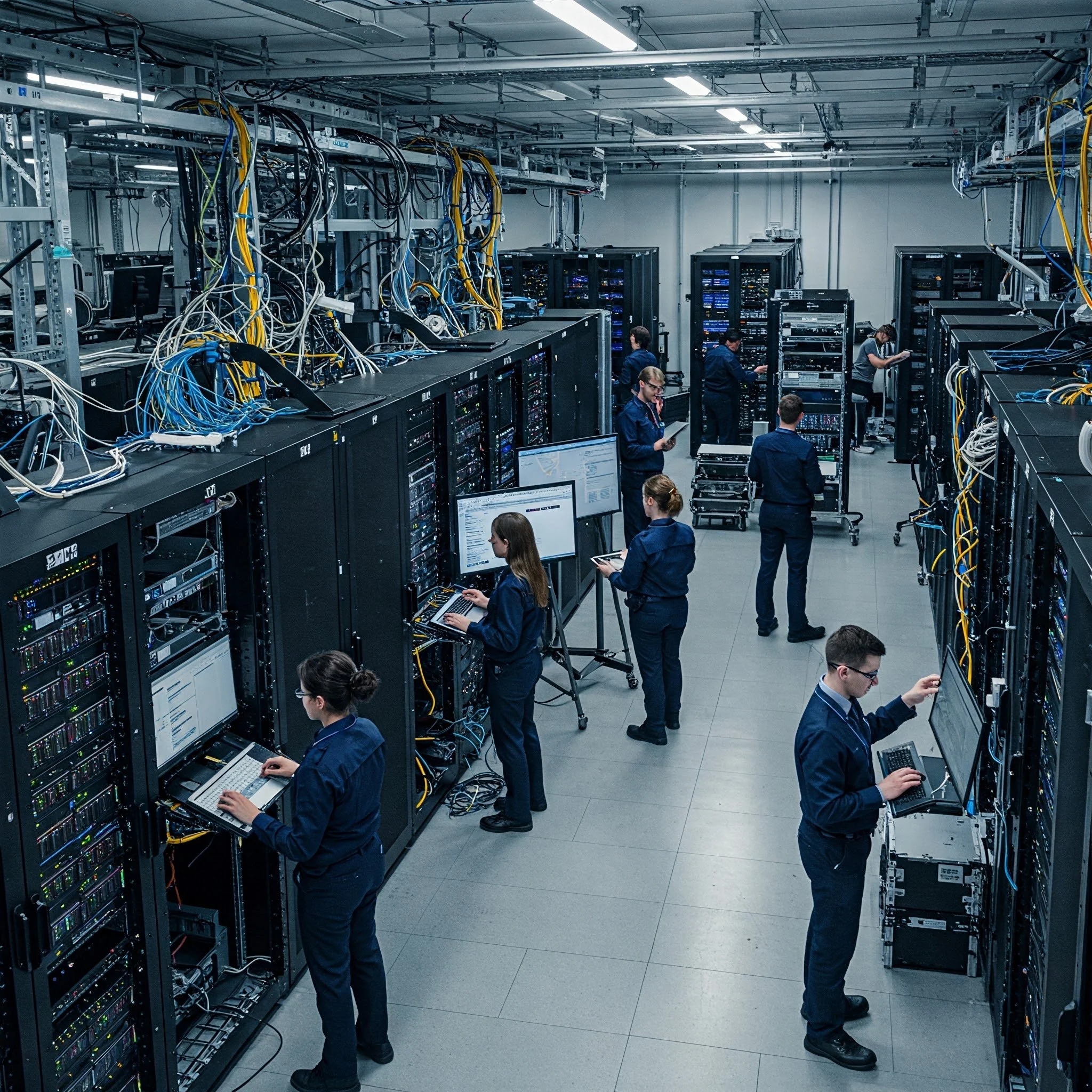 A Day in the Life of a Data Center: What Goes on Behind the Scenes ...