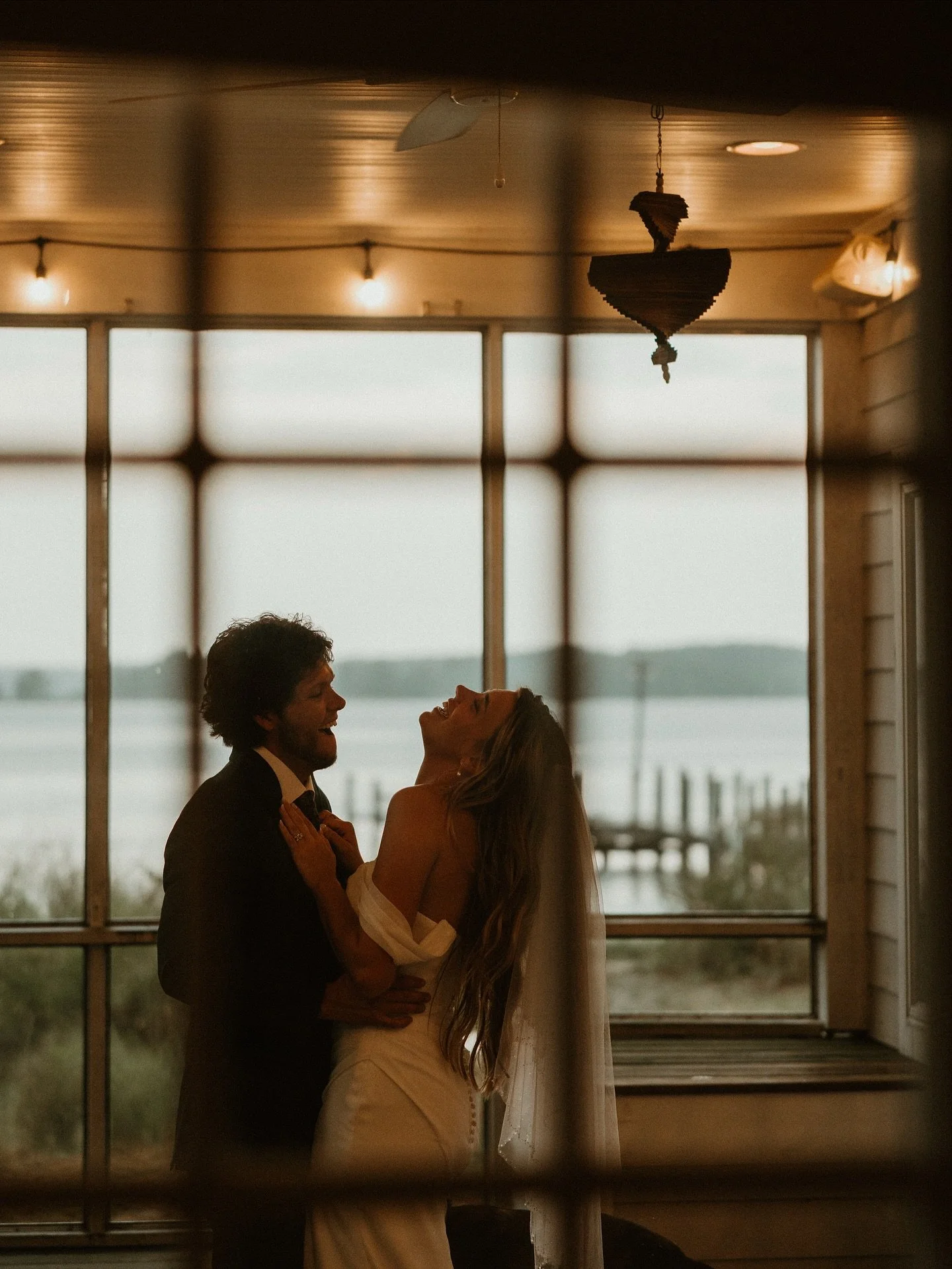 this was the most beautiful day for two of my favorite people🥹 
the day started off with gorgeous sunlight for their first look and halfway through their portraits started storming!! We got the most insane picture with lightning and ran inside befor