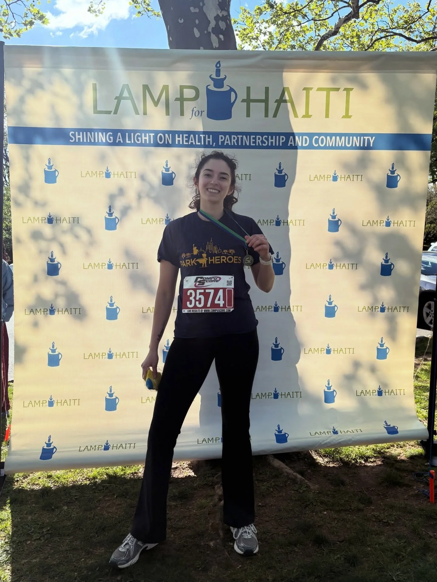 Coach Harika&rsquo;s first ever 5k results: 1st place for her age group 🥇

I didn&rsquo;t have time to raise funds in advance, but if you would take a moment to donate at the link in our bio, I&rsquo;d really appreciate it. 

@lampforhaiti delivers 