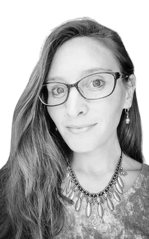 Black and White image of Denise