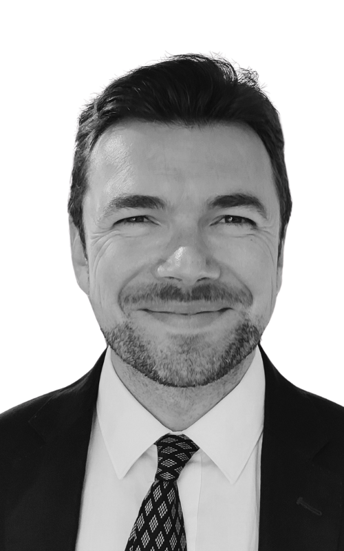 Black and White image of Sean