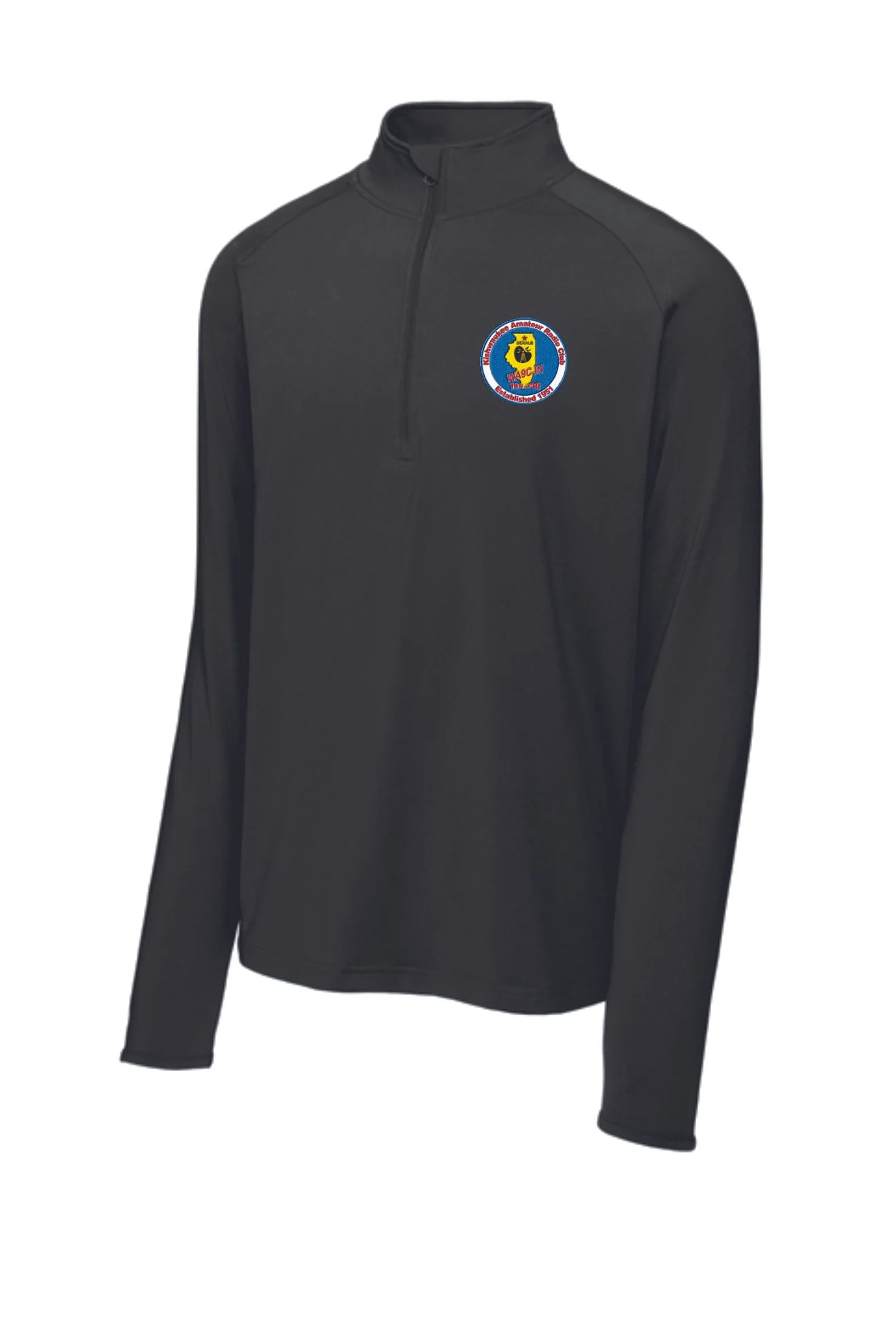 Kish Radio Club Embroidered 1/4 Zip