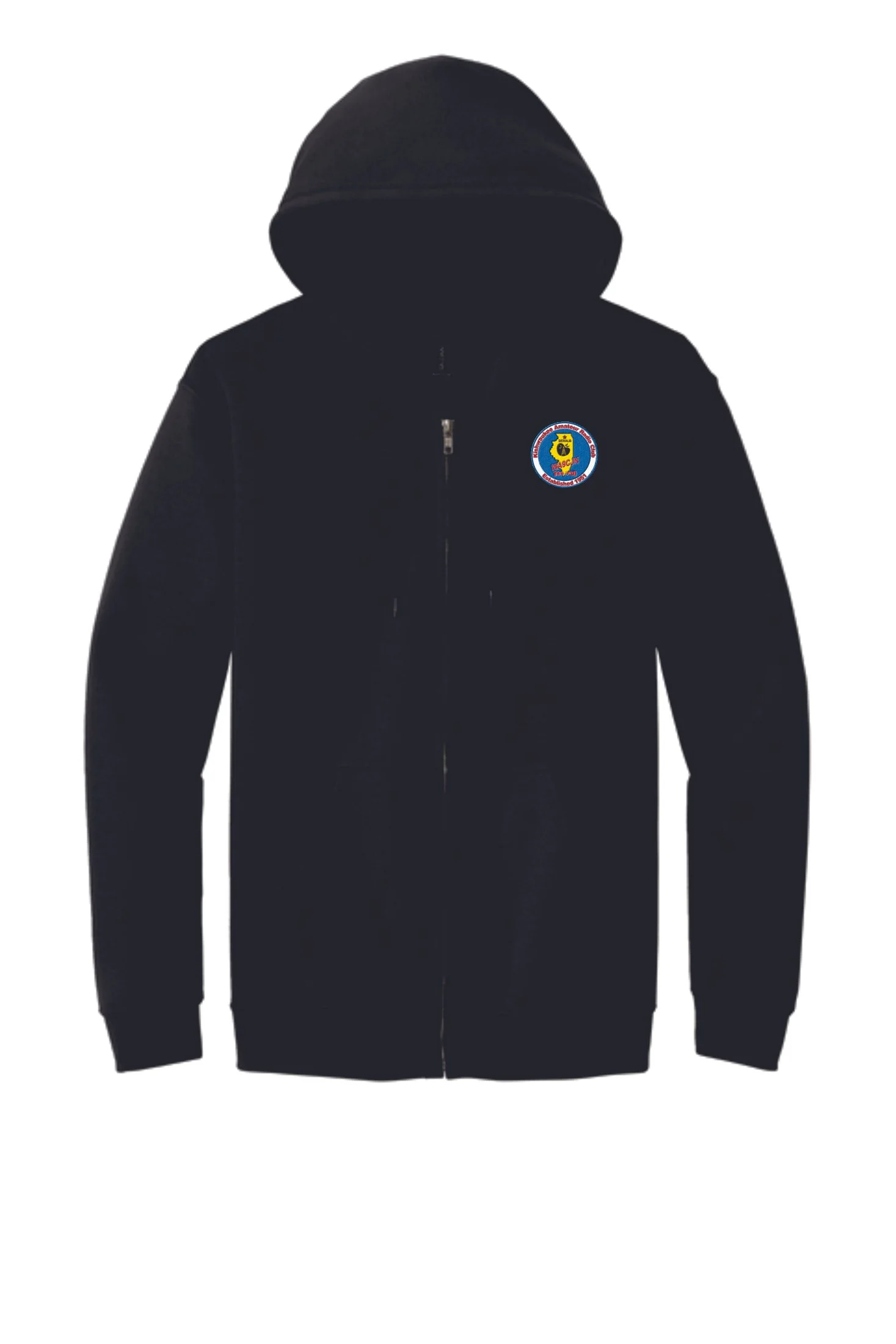 Kish Radio Club Full Zip Hoodie