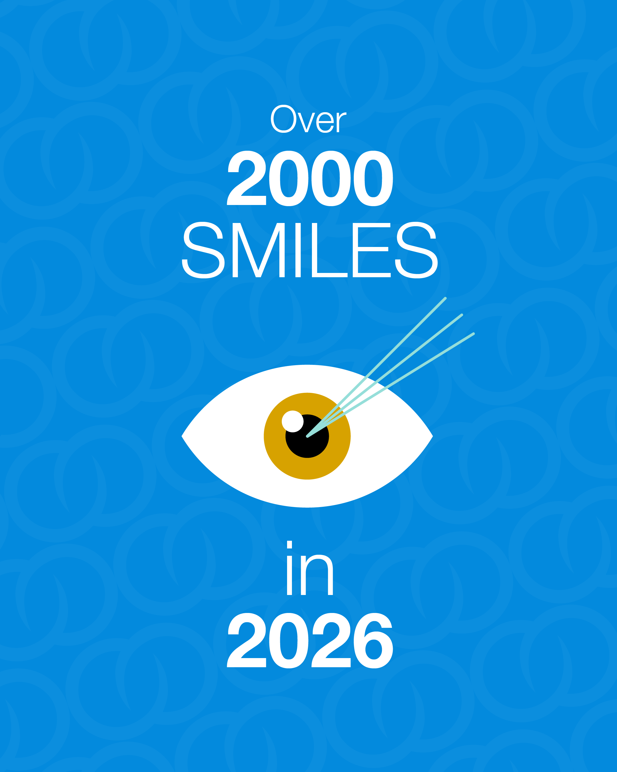 Over 2,000 SMILEs in 2026: Celebrating a Vision Milestone 💎🔬👁️