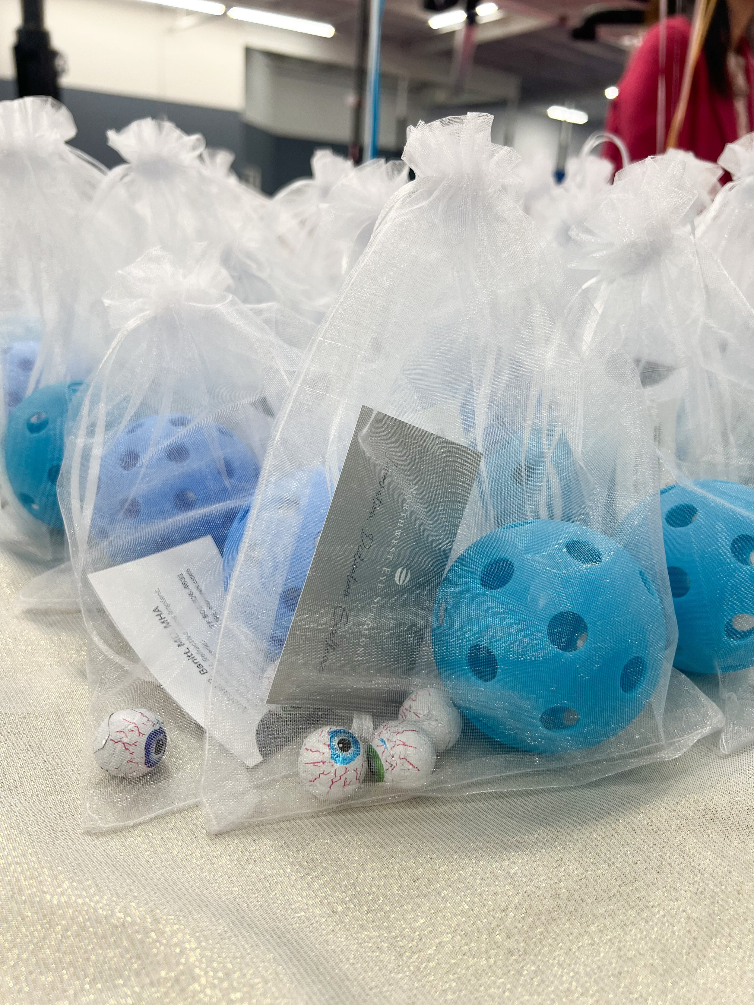 Dr. Banitt at the Grand Opening of Bellevue Pickleball Club