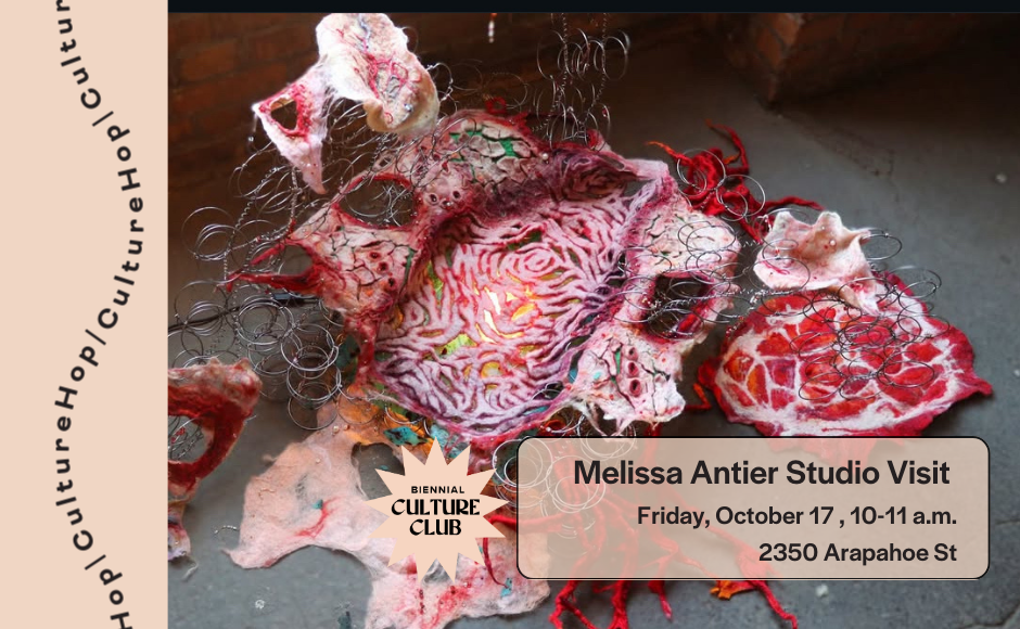 CultureHop: Melissa Antier Studio Visit