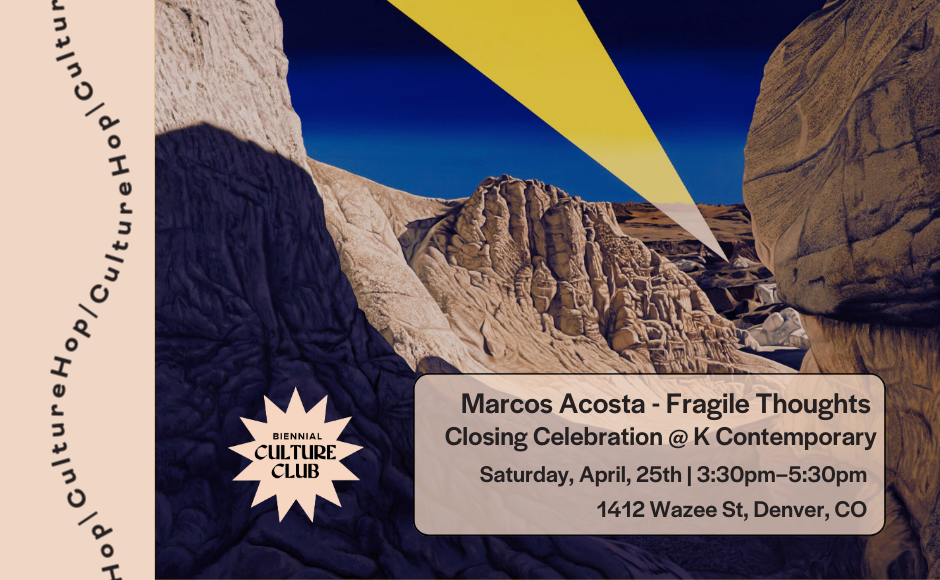 CulturePop: Marcos Acosta - Fragile Thoughts Closing Celebration