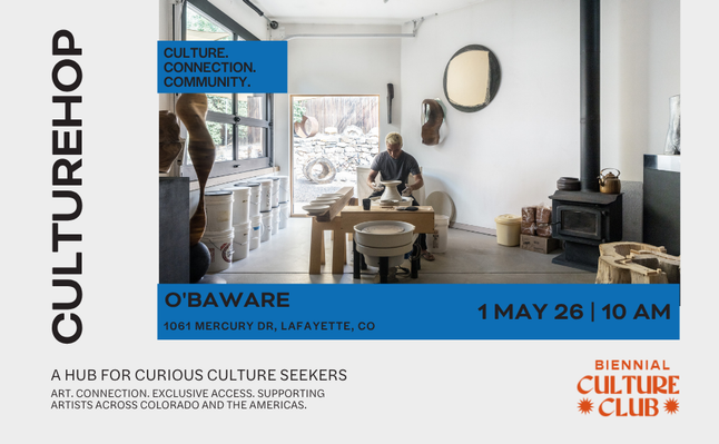 CultureHop: O'baware Studio Visit