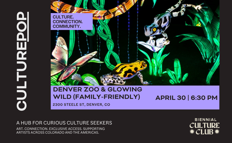 Family Friendly CulturePop! Denver Zoo &amp; Glowing Wild