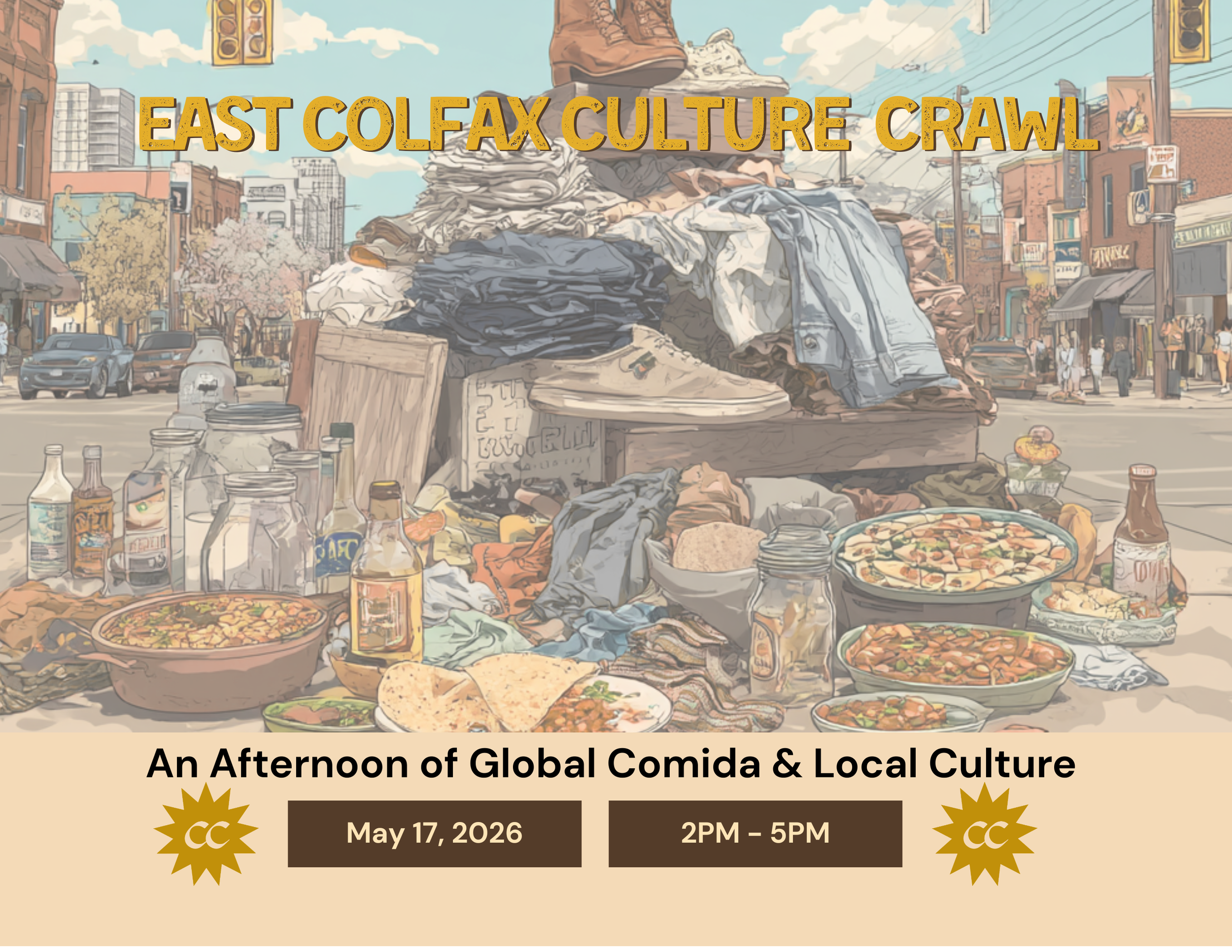 Culture Club May Event: The East Colfax Culture & Comida Crawl