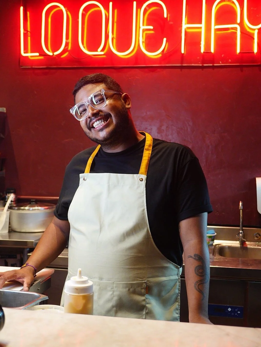 Hiram Thompson -- Executive Chef -- Fonda lo Que Hay