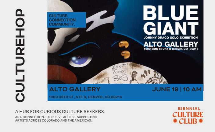 ALTO GALLERY: BLUE GIANT - JOHNNY DRACO SOLO EXHIBITION 
