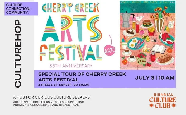 CultureHop: Private Tour of the Cherry Creek Arts Festival