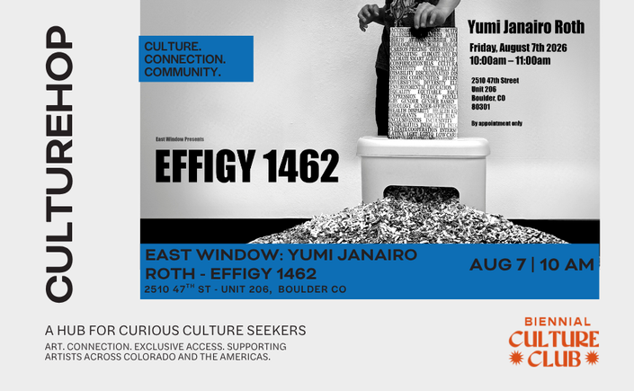 CultureHop: East Window & Yumi Janairo Roth - Effigy 1462