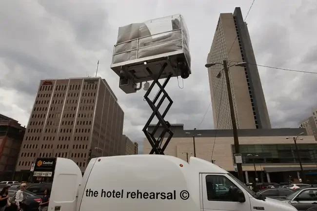 Denver hotel offers pop-up inflatable room