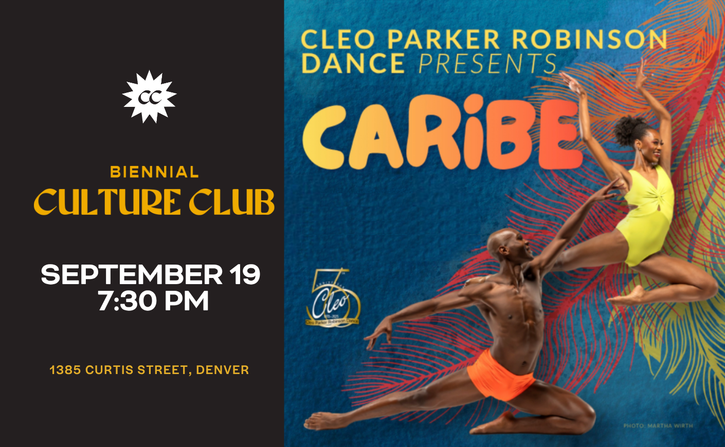 September Culture Club Event: Cleo Parker Robinson Dance + Pre Show Gathering
