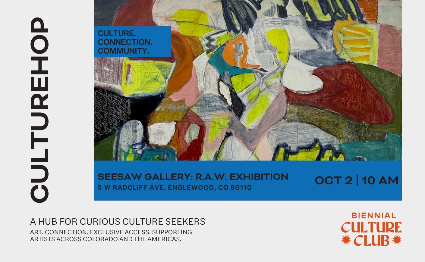 CultureHop: SeeSaw Gallery: R.A.W. Exhibition 