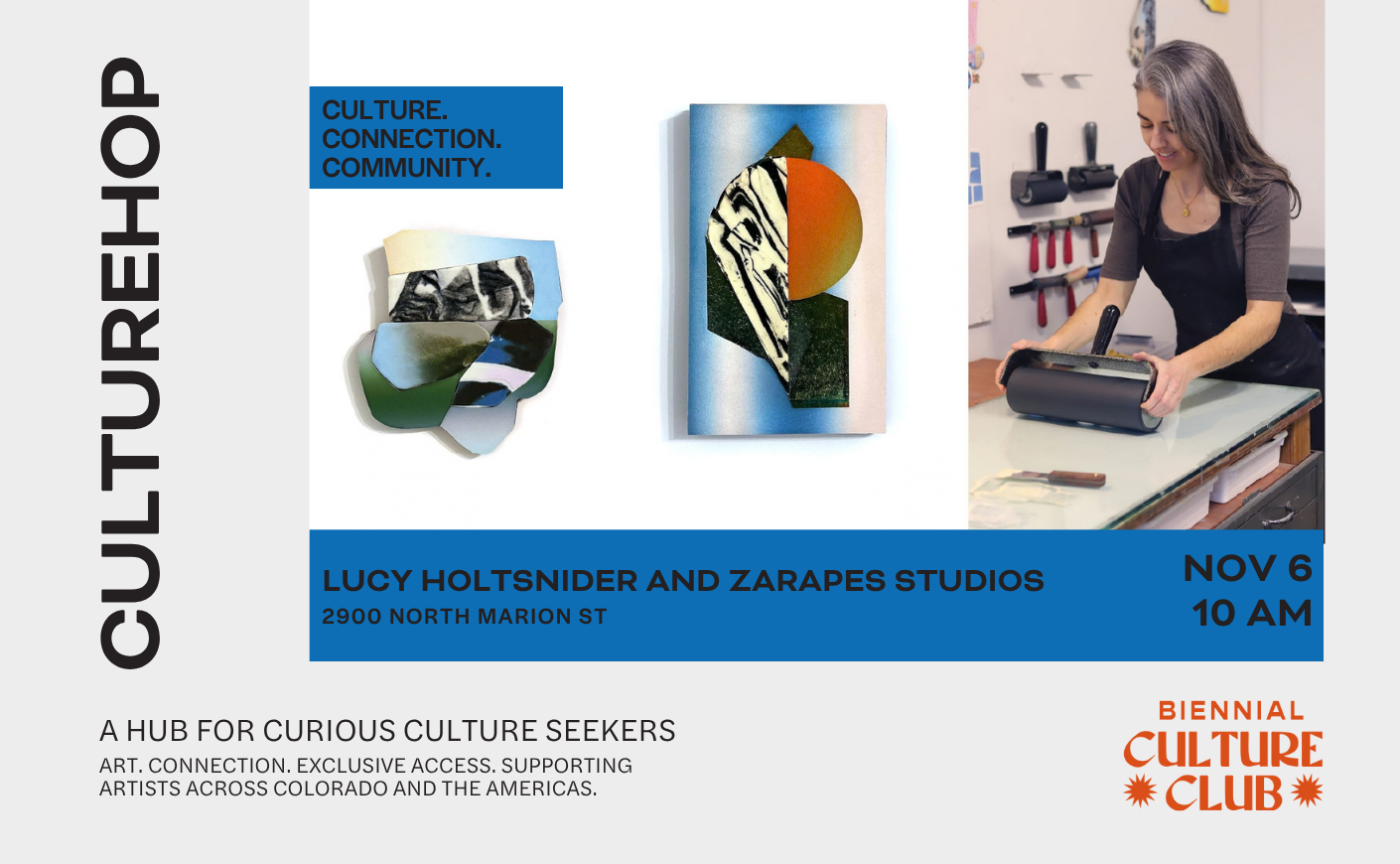 CultureHop: Lucy Holtsnider and Zarapes Studios