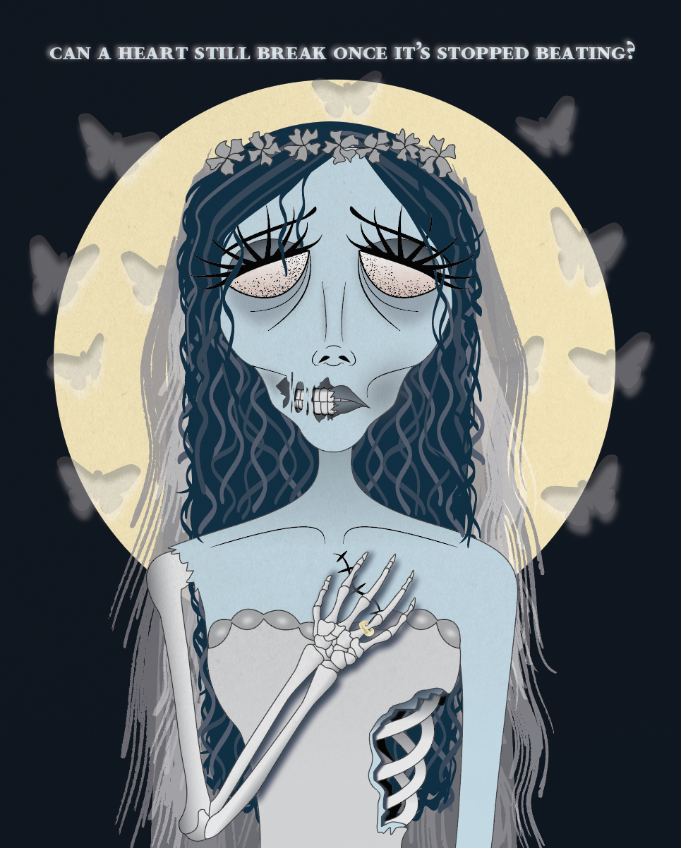 corpse bride - May 25th, 2021 - digital illustratioon