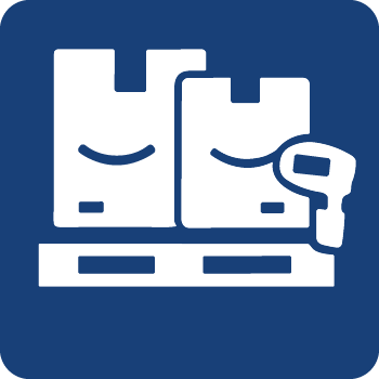 Icon of a castle constructed from interlocking building blocks.