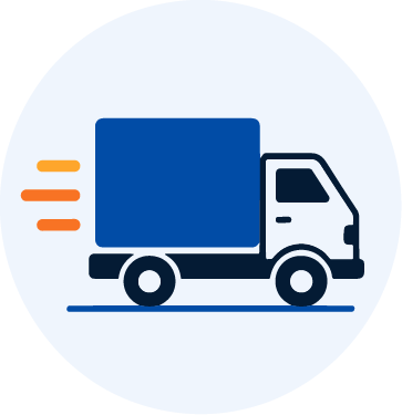 Local trucking, LTL, and FTL support icon