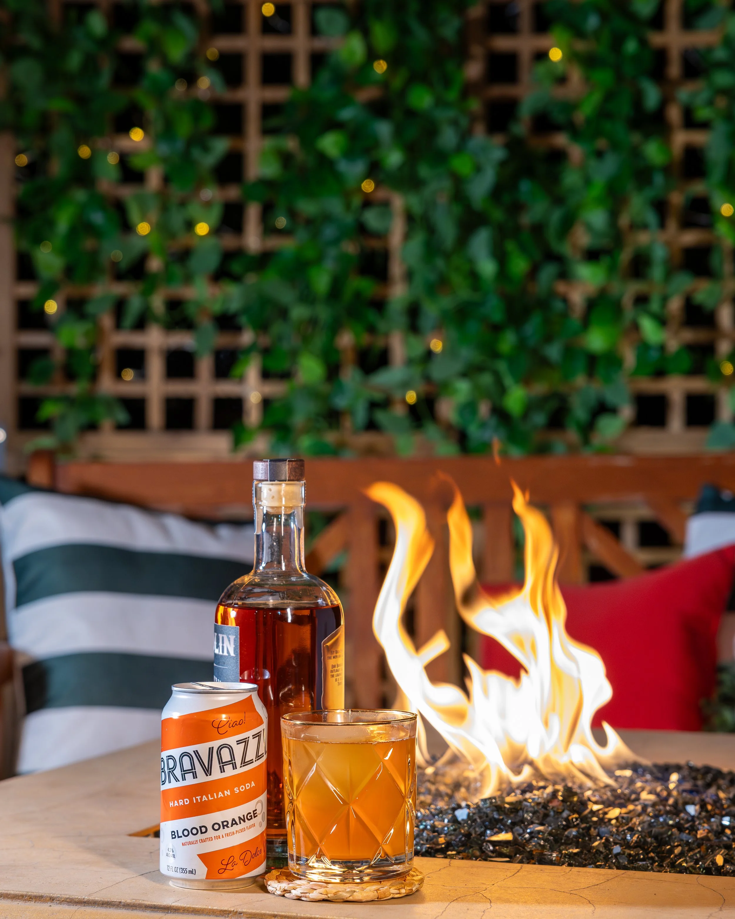 Blood Orange Whiskey Sour
