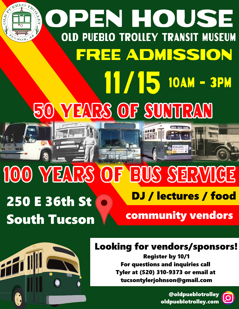 Old Pueblo Trolley Open House