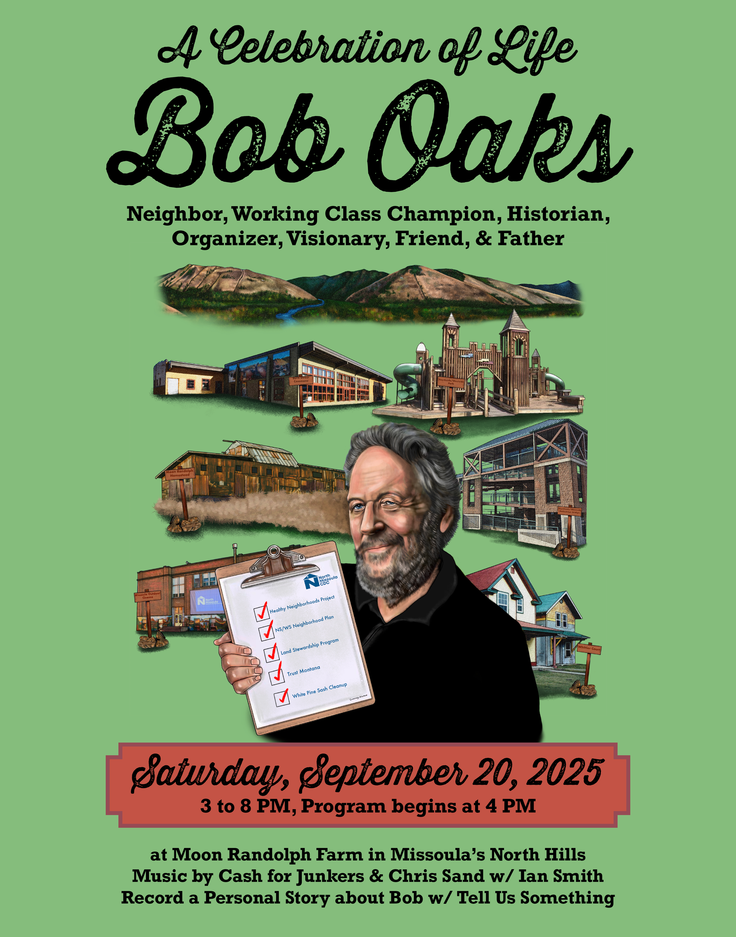 Bob Oaks Celebration of Life
