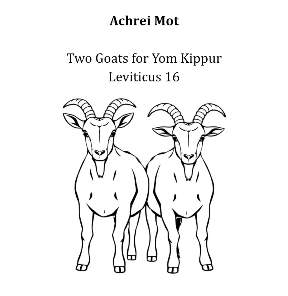 Achrei Mot