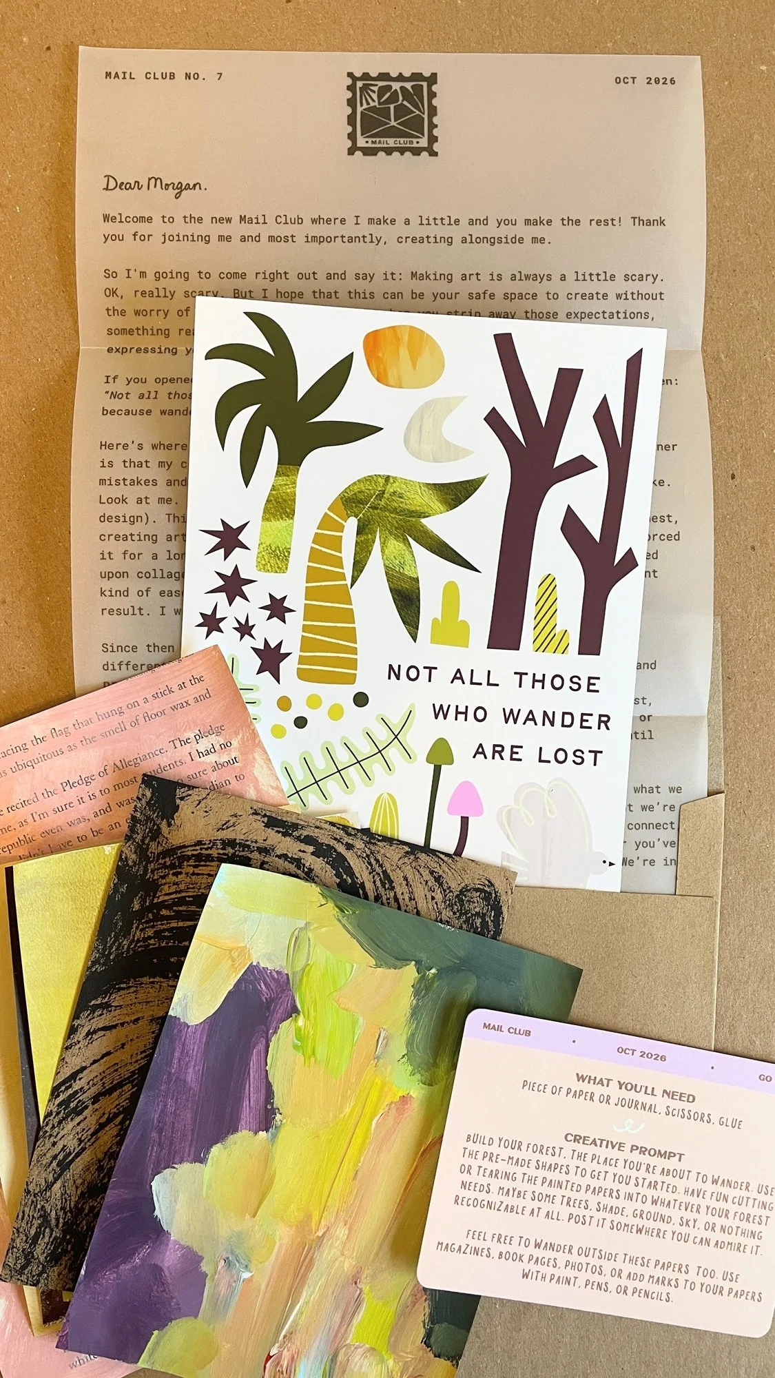 Late Bloomer Mail Club